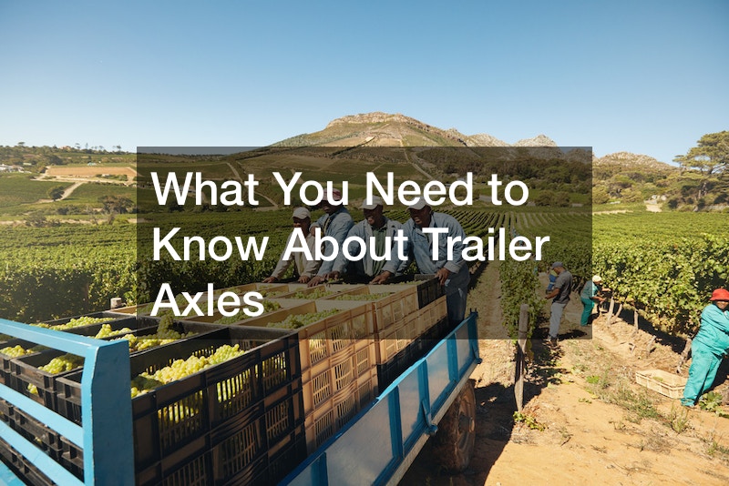 What You Need to Know About Trailer Axles